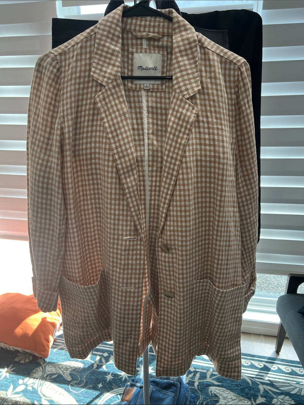 Madewell linen blazer